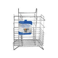 Купить Подставка для столовых приборов, хром. (1/3/36) "Мультидом" AN52-36