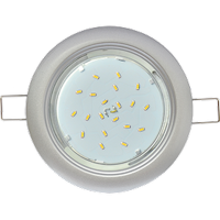 Купить Светильник встроенный Ecola GX53 DGX5315 легкий 18x100 Серебро