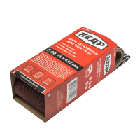 Купить Лента абразив. бесконечная  P  80  75 х 533 мм  набор 5 шт. (1/50) "Кедр" 059-0080