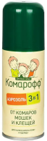 Купить Аэрозоль от комаров,клещей,мошек Комарофф 100мл