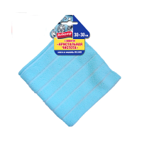 Купить Салфетка 30*30 см (микрофибра) "BRILLIANCE" с эффектом "Кристальная чистота" (1/40) "AVIKOMP"