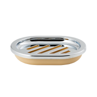 Купить Мыльница "Альма" пласт. (кремовый) (1/12) "Аквадекор" ATTP-2100CRM-04