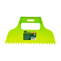 Купить Шпатель зубчатый пласт. 6 х 6 мм, 230 мм (1/100) "Сибртех"