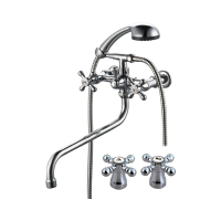 Купить Смеситель для ванн псм-165-к/89 длинный излив (1/10) "Профсан"