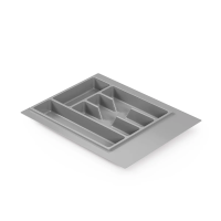 Купить Лоток для столовых приборов "Универсал" (серый) (1/10) "Альтернатива" м8535