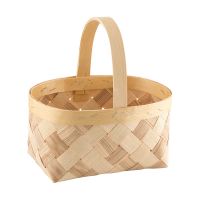 Купить Корзина плетеная 5 л береза (1/8) "PARK"