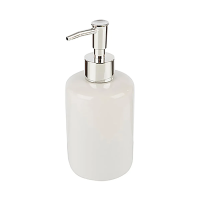 Купить Дозатор для жидкого мыла "Классика" керамика (белый) (1/36) "Рыжий кот"