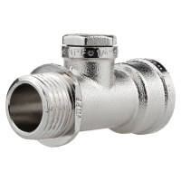 Купить Тройник под манометр 1/2"х1/4"х1/2" внутр/внутр/наруж с ограничит. (1) "MPF"