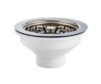 Купить Выпуск "Элит" с нерж. чашкой 114 мм (1/90) "Вирпласт"