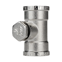 Купить Тройник под манометр 1/2"х1/4"х1/2" внутр/внутр/внутр (1) "MPF"