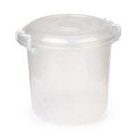 Купить Контейнер круглый 10 л с крышкой и ручками (1/6) "Альтернатива" м6762