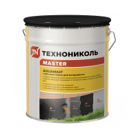 Купить Мастика битумная "AQUAMAST" для фундамента 18 кг (1) "Технониколь"