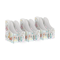 Купить Лотки для бумаг "Путешастики" 3 шт. 29,5*23,5*8,5 + 3 шт. 31*23,5*8,5 см (1/12) "VALIANT" KTR-3VP-85