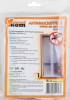 Купить Сетка москитная 1*2,1 м (белая, на липучке) (1/20) "Рыжий кот" MDN-02