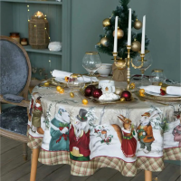 Купить Скатерть "Этель" WINTER HOLIDAYS D=220 см (1) 4496667