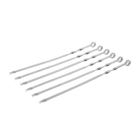 Купить Шампуры хром. 45 см (набор 6 шт.) в чехле (1/12) "BOYSCOUT" 61327