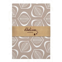 Купить Скатерть "MELISSA" LEAFS белая 150*180 см (1/20) "MONA LIZA" 5060496/3-1