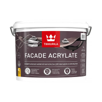 Краска "FACADE ACRYLATE"  9 л (1) для фасадов "Тиккурила"