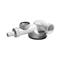 Купить Сифон "ESPACE" без выпуска 1 1/2" х 40 мм с отводом (1/40) "WIRQUIN"