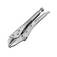 Купить Зажим ручной 210 мм полукруглый захват (1/6/36) "BEOROL"