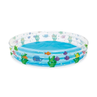 Купить Бассейн надувной круглый "Подводный мир" 183 х 33 см, 480 л (1/6) "BESTWAY" 51005