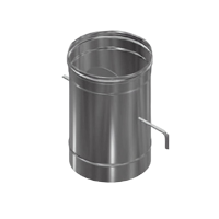 Купить Шибер нерж поворотный 0,8мм д.120