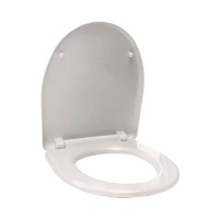 Купить Сиденье для унитаза "Самара" белое, крепление пласт. (1/9) "WIRQUIN"