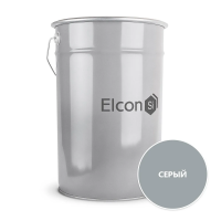 Грунт-эмаль по ржавчине 3 в 1 серая 25 кг (1) "ELCON"