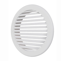 Купить Решетка вентиляционная круглая D 186 мм с фланцем D150 (1/35) "Эра" 15ркн