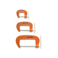 Купить Струбцины G-образные набор 3 шт. (25-50-75 мм) (1/50) "SPARTA"