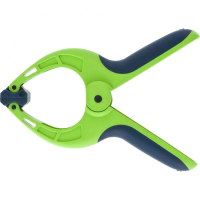 Купить Струбцина клещеобразная зажим 2-3/4" 70 мм пласт. корп., двухкомп. рукоятка (1/100) "Сибртех"