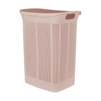 Купить Корзина для белья "AJUR" 50 л 43*34*59 см (бежевый топаз) (1/2) "KEEPLEX" KL410111005