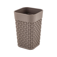 Купить Стакан для ванной комнаты "OSLO" шоколад. мокко (1/20) "PLAST TEAM" PT134310015