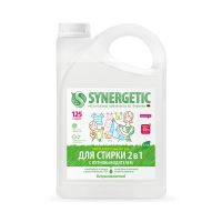 Купить Средство для стирки 2 в 1 (с пятновыводителем) 3,75 л (1/4) "Синергетик"