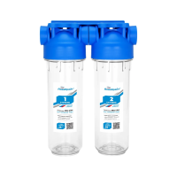 Купить Система очистки воды стандарт "SLIM LINE" 2 ступени абф-2 3/4" (1/3) "Аквабрайт"