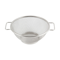 Купить Дуршлаг нержав. "MACARONI" D=20 см с боковыми ручками (1/5/50) "MALLONY"