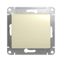 Купить Переключатель "GLOSSA" 1 кл. (механизм) 10а, бежевый (1/20/160) "SCHNEIDER"