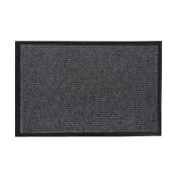 Купить Коврик влаговпитывающий "Ребристый"  50* 80 см (серый) (1/10) "SUNSTEP" 35-041