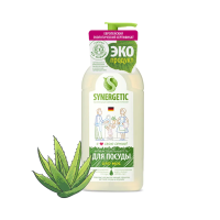 Купить Средство для мытья посуды (алоэ)  0,5 л (1/14) "Синергетик"
