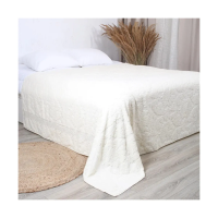 Купить Покрывало жаккард махровое "SOFTNESS" MILKY 200*220 см (1/4) "MONA LIZA" аш500519/1