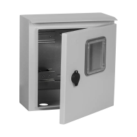 Купить Щиток учетно-распределит. навесной "TITAN" щу 1/1-0 у1 IP66, металл. 310*300*150 мм (1) "IEK"