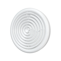 Купить Диффузор приточно-вытяжной со стопорным кольцом и фланцем D160 (1/30) "Эра" 16DK