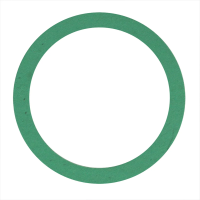 Купить Прокладка для радиатора межсекционная 1" (100 шт.) (зеленый) (1/75) "MASTERPROF"