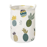 Купить Корзина для хранения "MONA" круглая 40*50 см складная с ручками (1/24) "HAPPI DOME" ADB-0520-01-MN