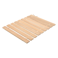 Купить Коврик для бани и сауны дерев. 42*35 см "Рогожка", липовая рейка (1/4) "Банные штучки" 33422