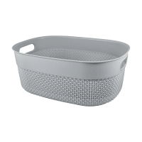 Купить Корзина универс. "OSLO" 380*284*150 мм 12 л (серый шторм) (1/14) "PLAST TEAM" PT1352сш-14