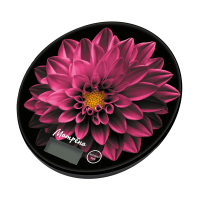 Купить Весы кухонные электронные "Матрёна" ма-197 до 7 кг (пурпурный цветок) (1/20)