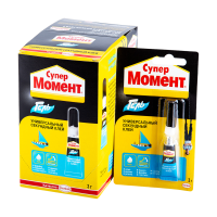 Универсальный секундный клей Супер МОМЕНТ Гель 3г Хенкель 13082 Универсальный секундный клей Супер МОМЕНТ Гель 3г Хенкель 13082