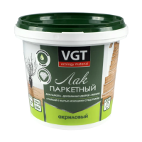 Лак акриловый паркетный матов.  0,9 кг (1/6)  "Вгт"