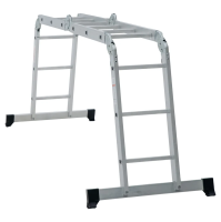 Купить Лестница-трансформер шарнирная 4 секции по 3 ступени (1) "Новая высота" NV-1320